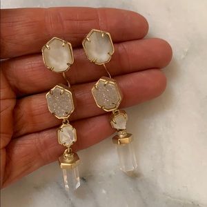Kendra Scott ear jacket / studs